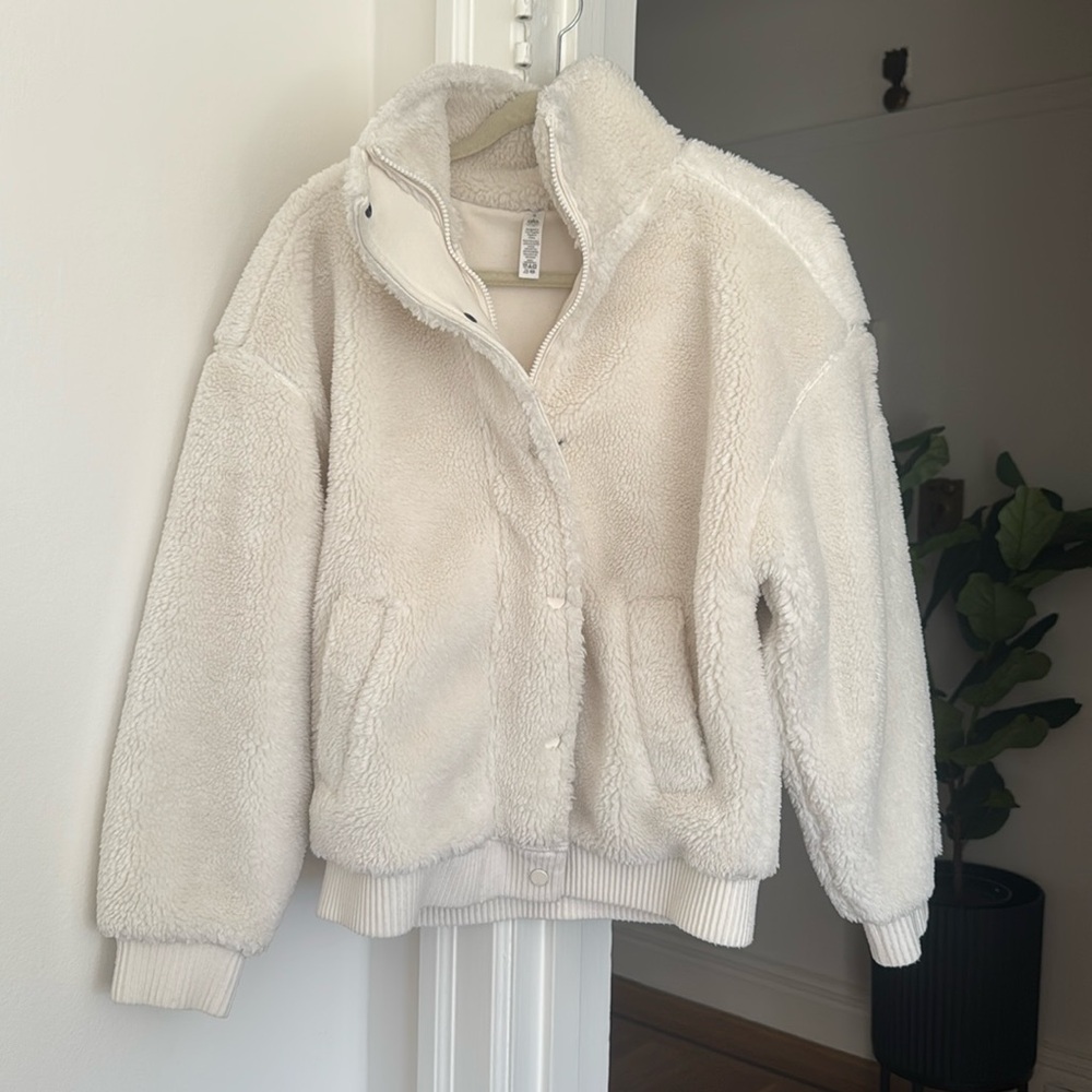 Alo Sherpa Varsity Jacket size S
